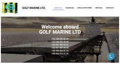 Desktop Screenshot of gmarine.com.ua